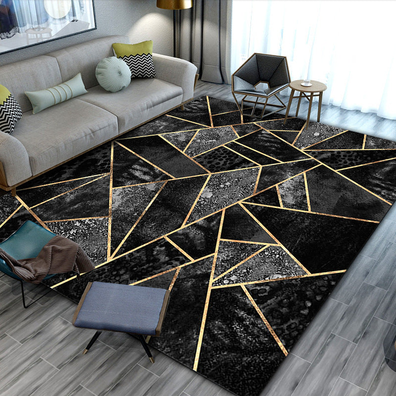 Modern Minimalist Carpet Geometric Abstract Carpet world linen