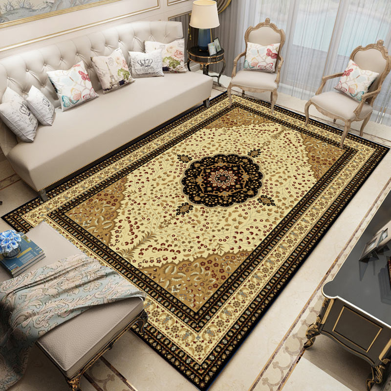 Persian Small Floral Living Room Carpet Turkish-style world linen