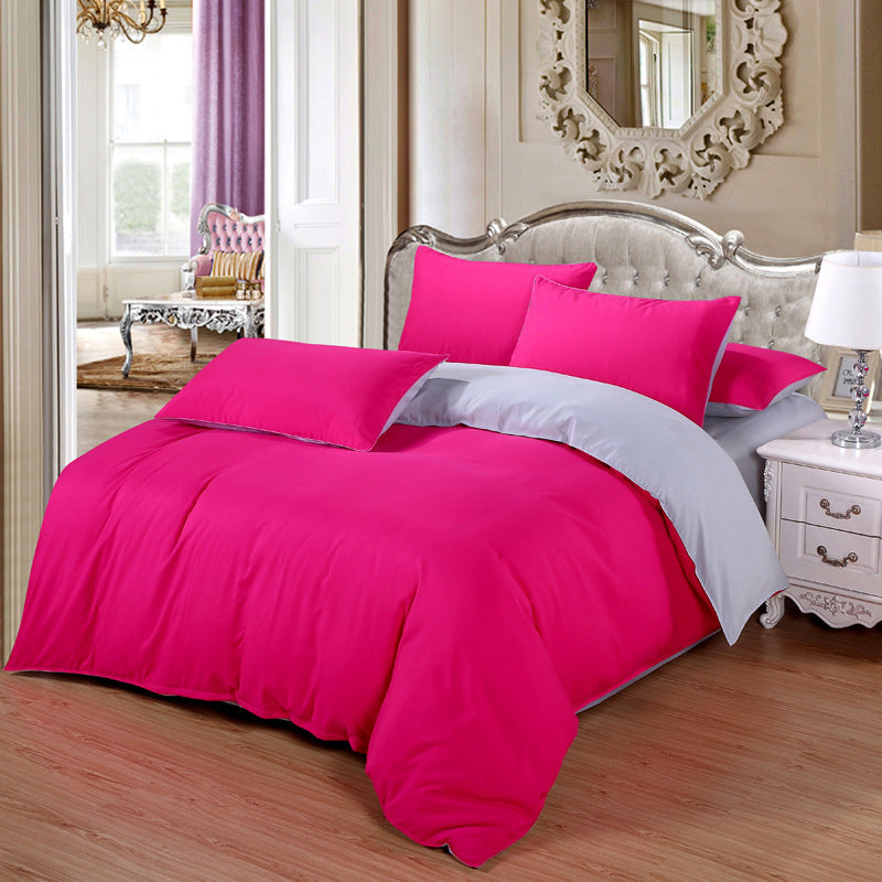 Bed sheets set quilt duvet cover bedding 4 sets world linen