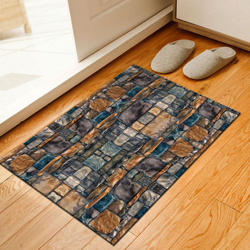 Plaid Carpet Rug 5x7 Vintage Tartan Area Rug ‑ Soft Cozy Floor Mat