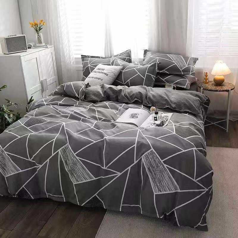 Washed Cotton Double Bed Quilt Cover world linen