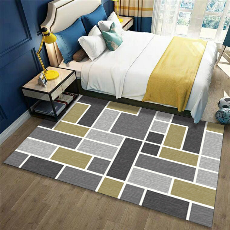 Modern Minimalist Carpet Geometric Abstract Carpet world linen