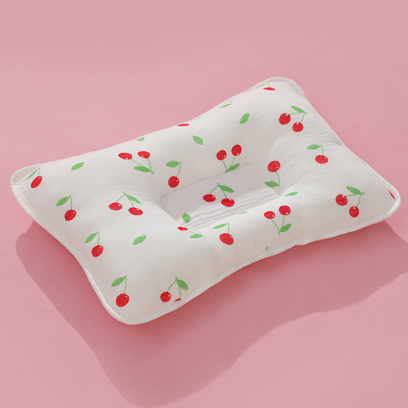 Baby Pillow Neonatal Pillow Shaped Pillow Anti-Offset world linen