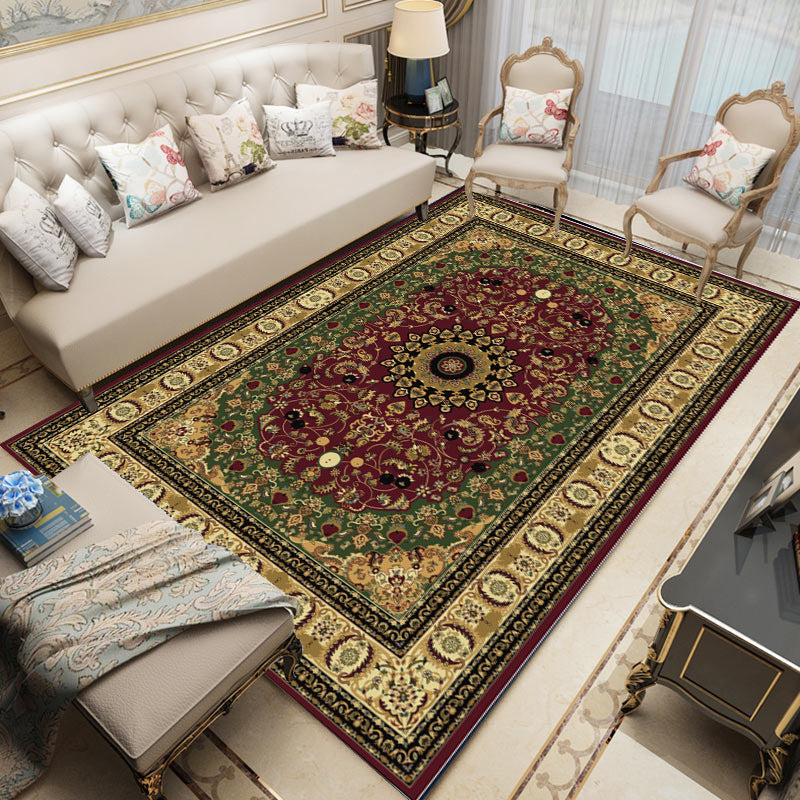 Persian Small Floral Living Room Carpet Turkish-style world linen