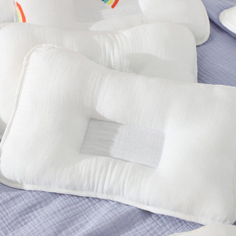 Baby Pillow Neonatal Pillow Shaped Pillow Anti-Offset world linen