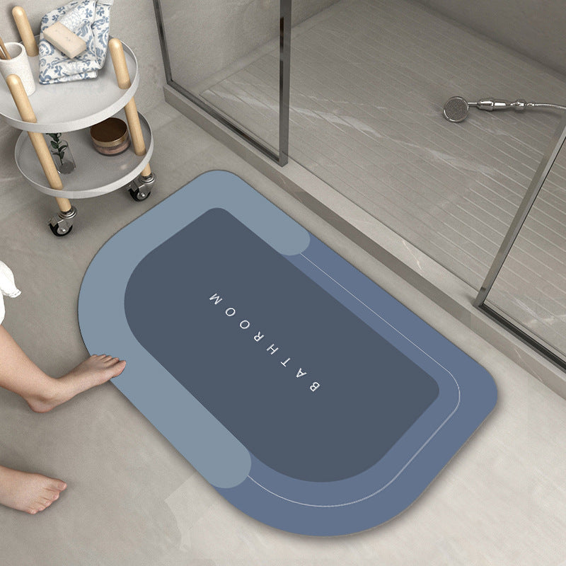 Bathroom Absorbent And Quick-drying Floor Mat world linen