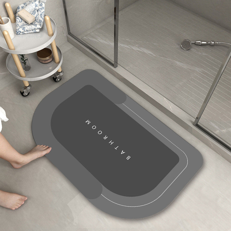 Bathroom Absorbent And Quick-drying Floor Mat world linen