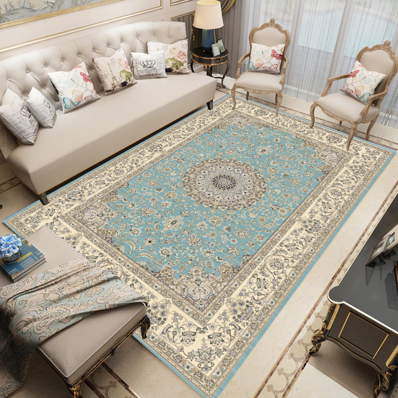 Persian Small Floral Living Room Carpet Turkish-style world linen