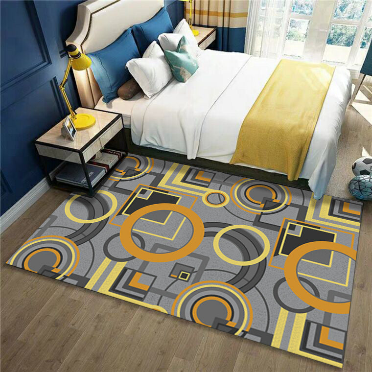 Modern Minimalist Carpet Geometric Abstract Carpet world linen