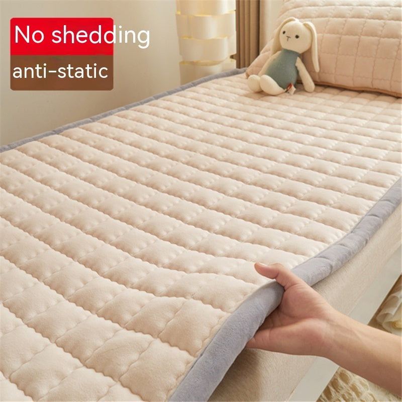 Household Coral Velvet Bed Cover Blanket world linen