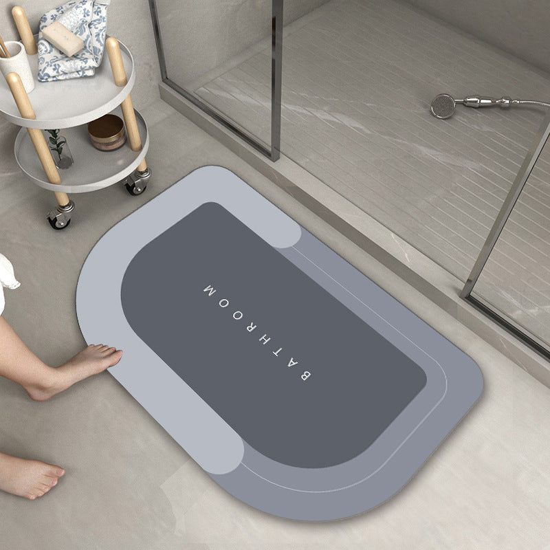 Bathroom Absorbent And Quick-drying Floor Mat world linen