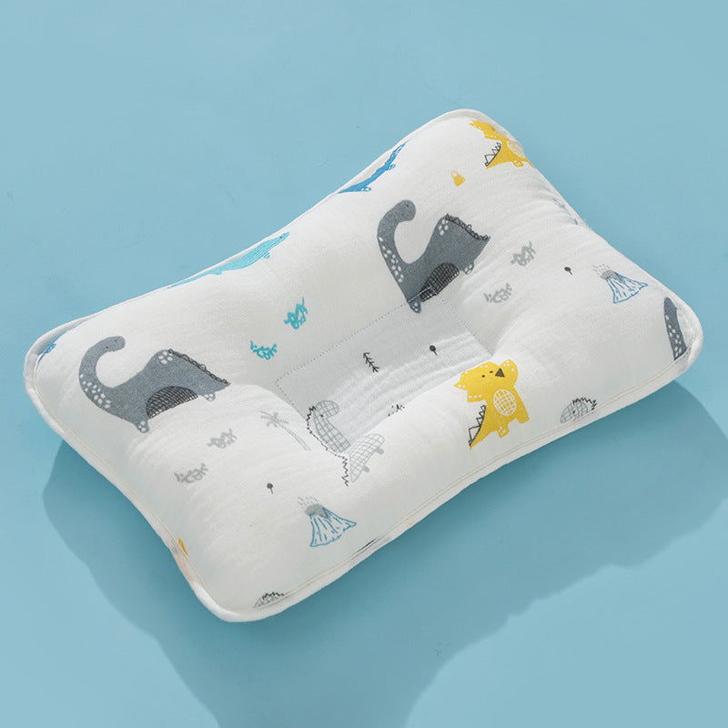 Baby Pillow Neonatal Pillow Shaped Pillow Anti-Offset world linen