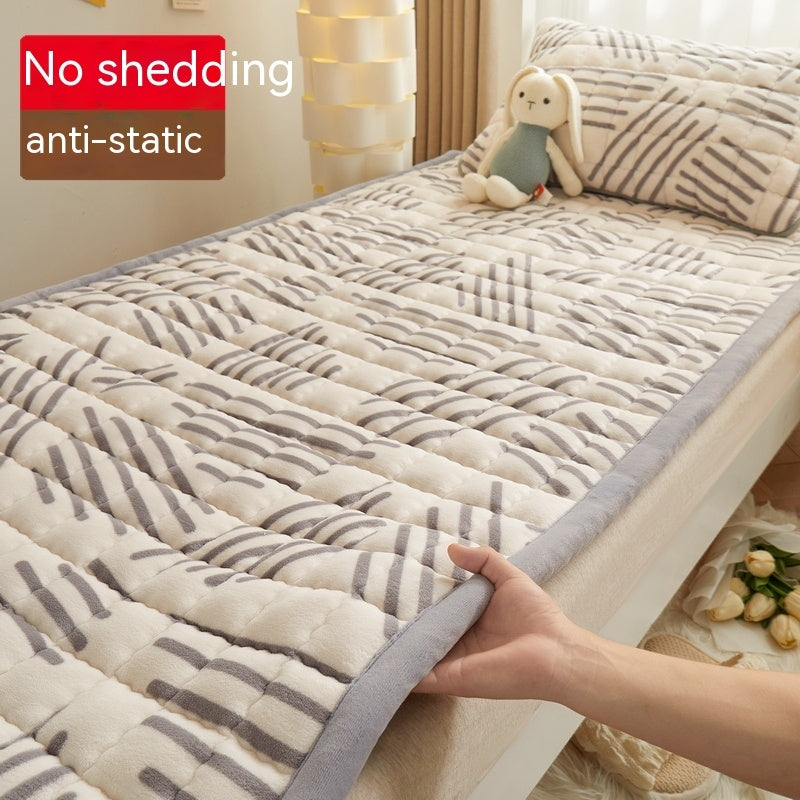 Household Coral Velvet Bed Cover Blanket world linen