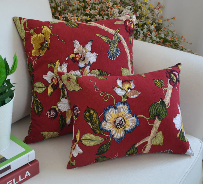 Jacquard Pillow Cover Chinese Style Embroidered Pillow Cover Cushion world linen