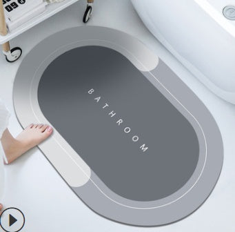 Bathroom Absorbent And Quick-drying Floor Mat world linen