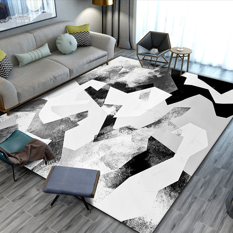 Modern Minimalist Carpet Geometric Abstract Carpet world linen