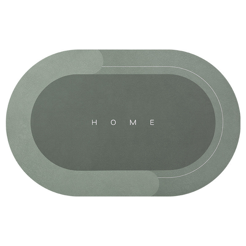 Bathroom Absorbent And Quick-drying Floor Mat world linen