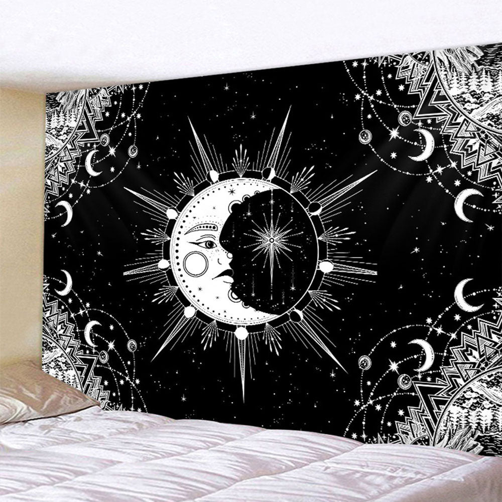 Home Series Printed Home Hanging Cloth Wall Hanging world linen