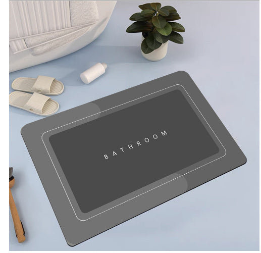 Bathroom Absorbent And Quick-drying Floor Mat world linen
