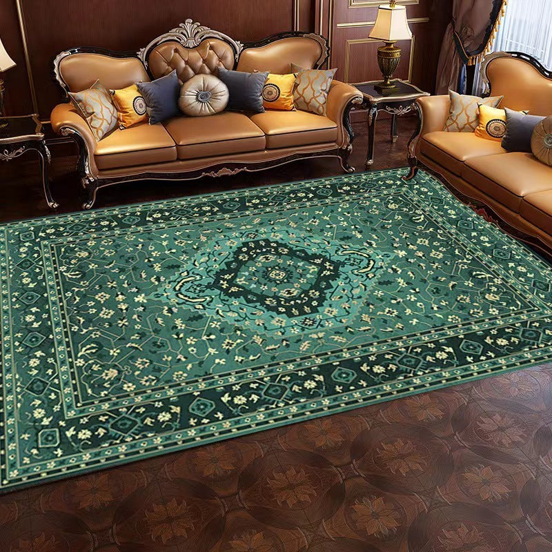 Moroccan Carpet Living Room Ethnic Style Floor Mat world linen