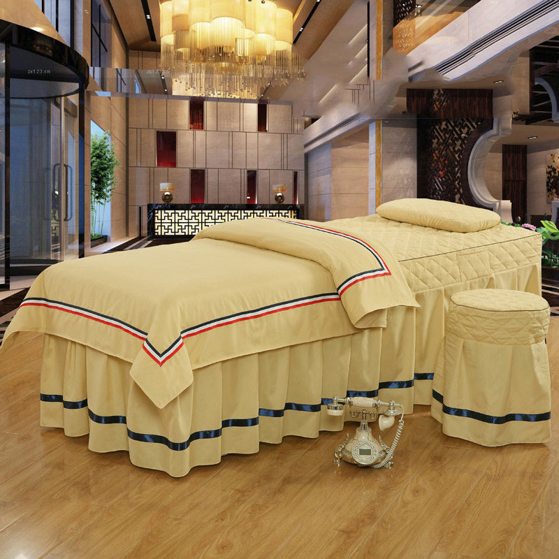 Beauty bed salon bed cover world linen
