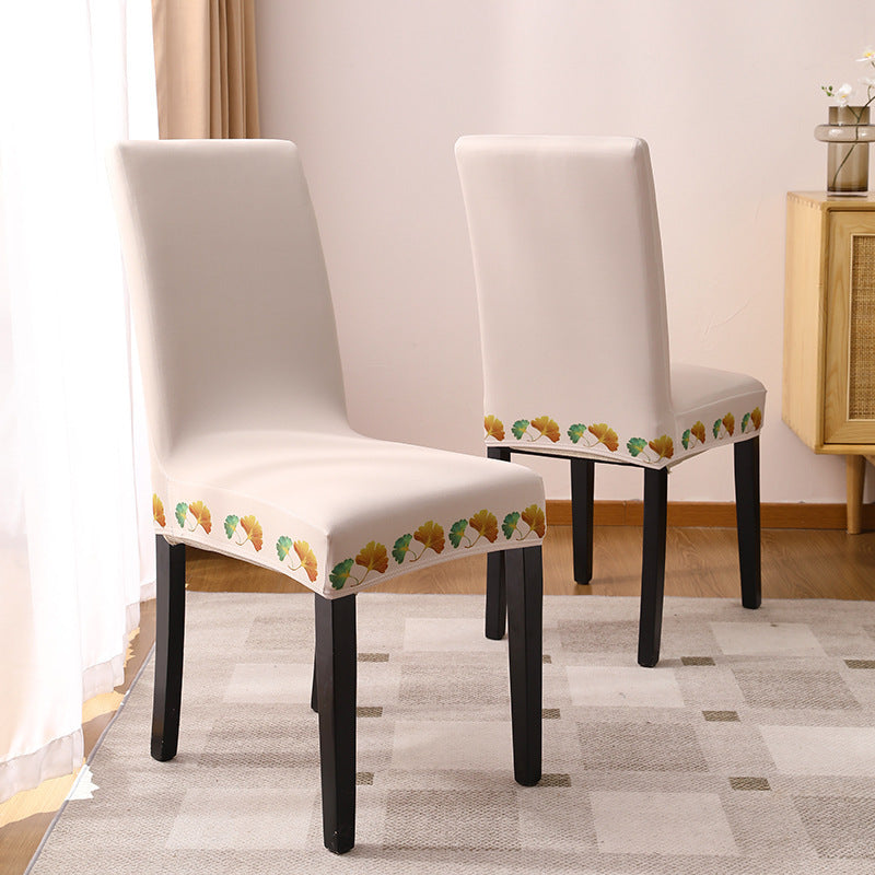 Embroidered Dining Chair Covers | Thick, Stylish & Elastic