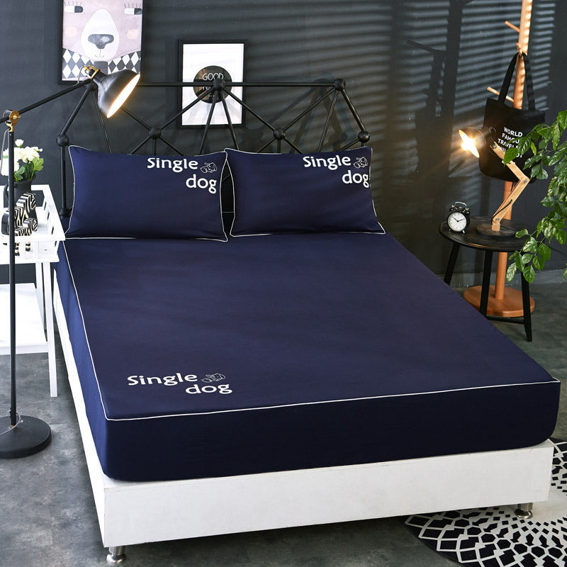 Beauty bed cover brushed bed skirt world linen