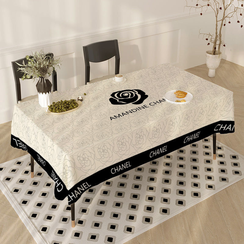 Tablecloth Coffee Table Dining Table Dust-proof Simple Style