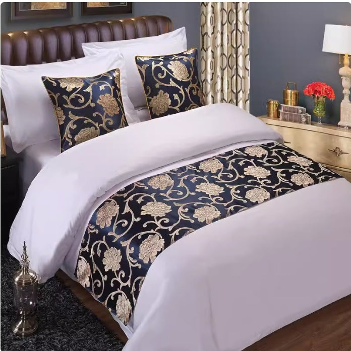 Hotel Bed Runner Bed Runner Mat Pillow Cover world linen
