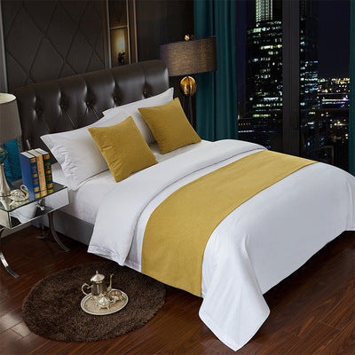 Hotel Bed Runner Bed Runner Mat Pillow Cover world linen