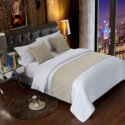Hotel Bed Runner Bed Runner Mat Pillow Cover world linen