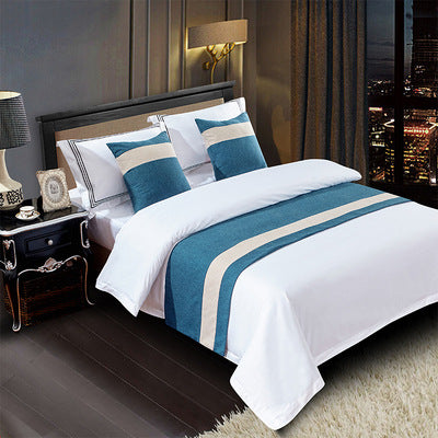 Hotel Bed Runner Bed Runner Mat Pillow Cover world linen