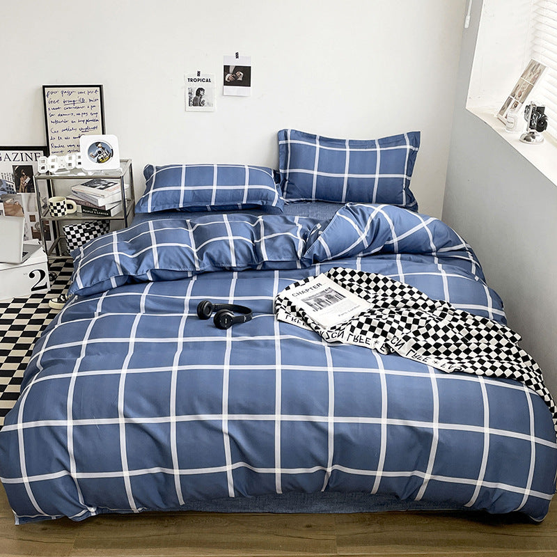 Bedding Four-piece Set Bed Sheet Quilt Cover world linen