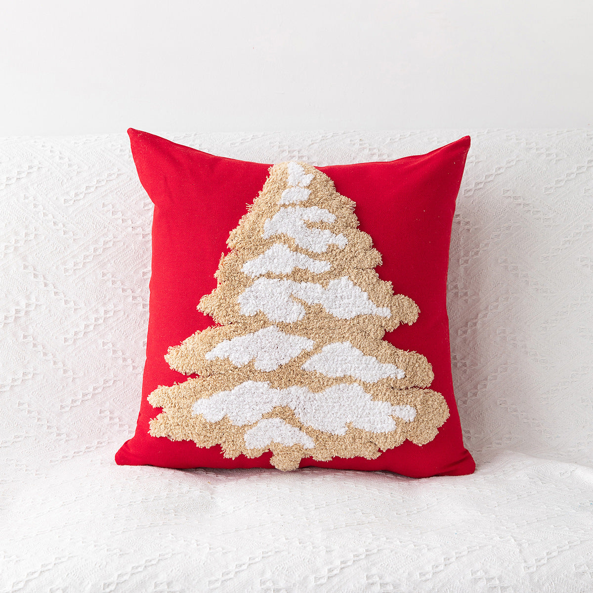 Home Christmas Atmosphere Decorative Pillow Covers world linen