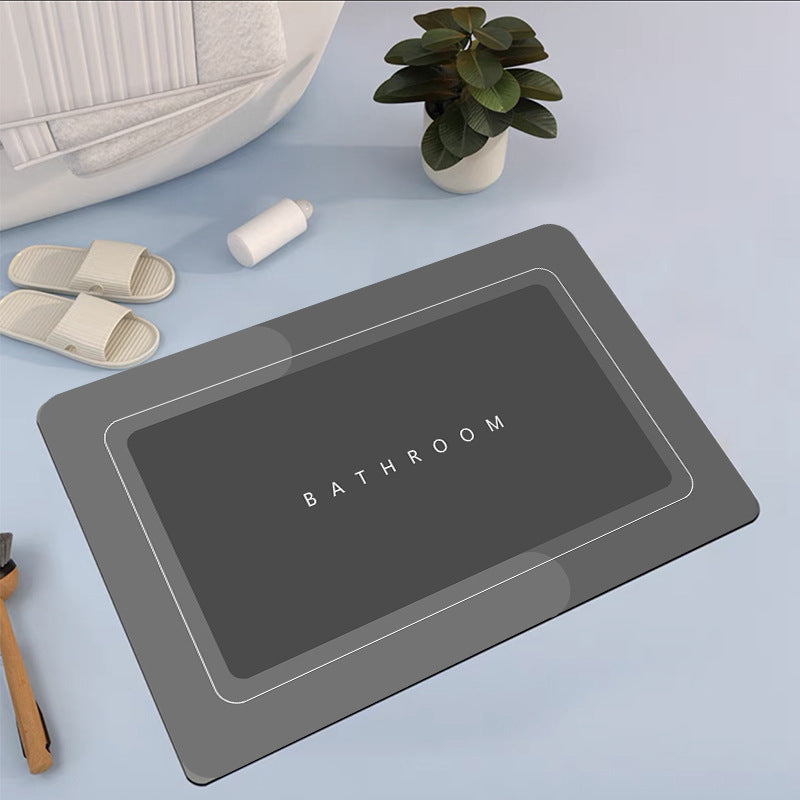Bathroom Absorbent And Quick-drying Floor Mat world linen