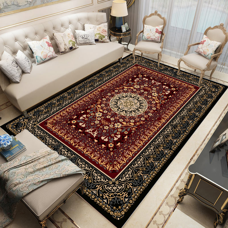 Persian Small Floral Living Room Carpet Turkish-style world linen