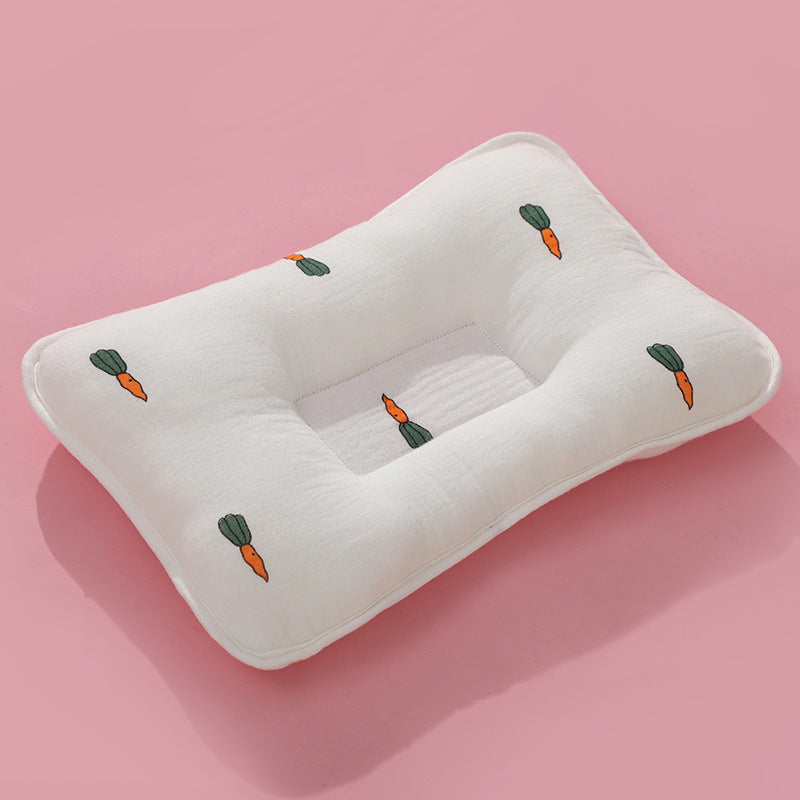 Baby Pillow Neonatal Pillow Shaped Pillow Anti-Offset world linen