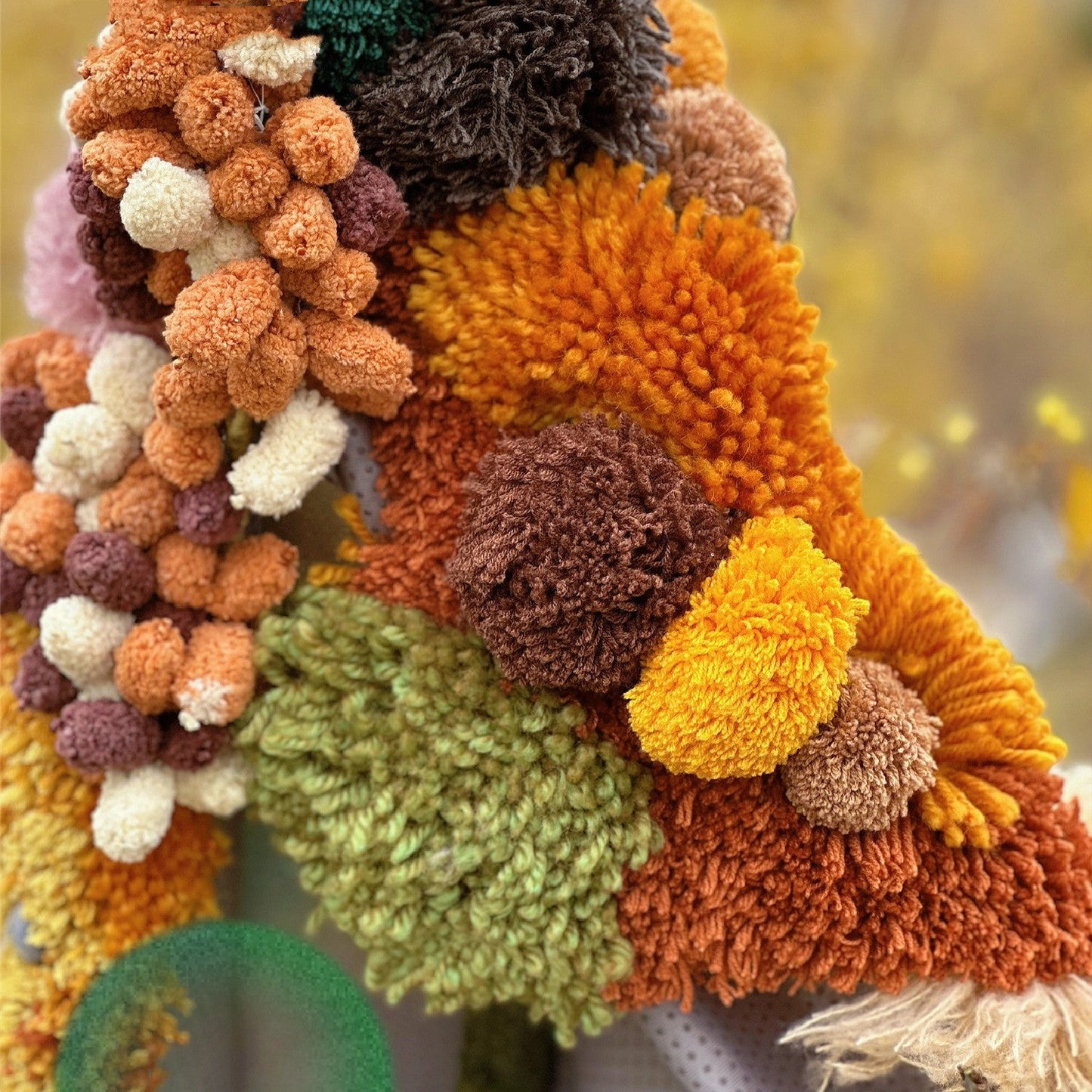 Moss Carpet Material Package Handmade Carpet DIY world linen