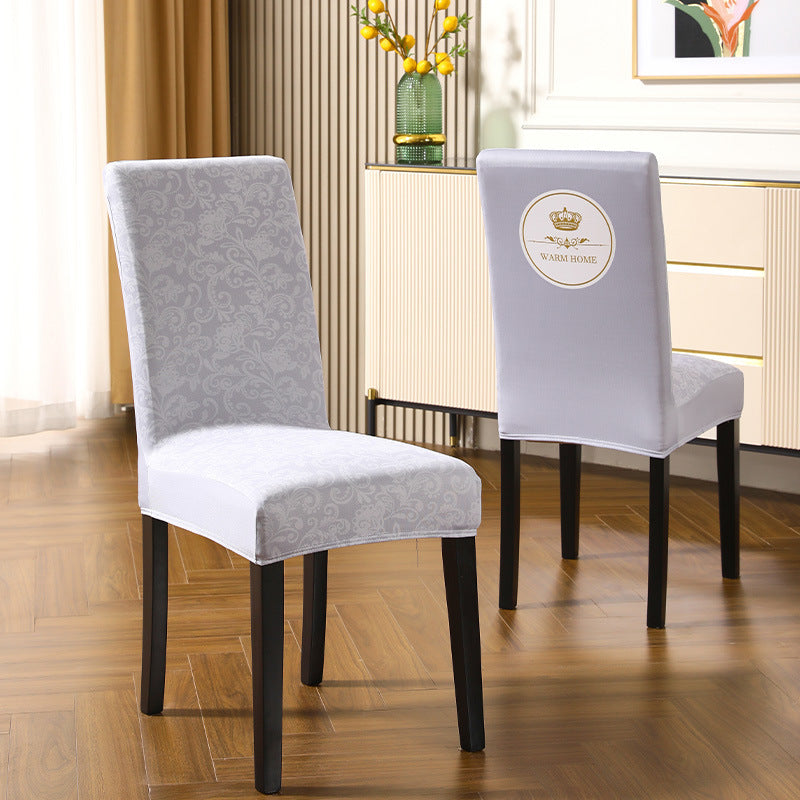 Embroidered Dining Chair Covers | Thick, Stylish & Elastic