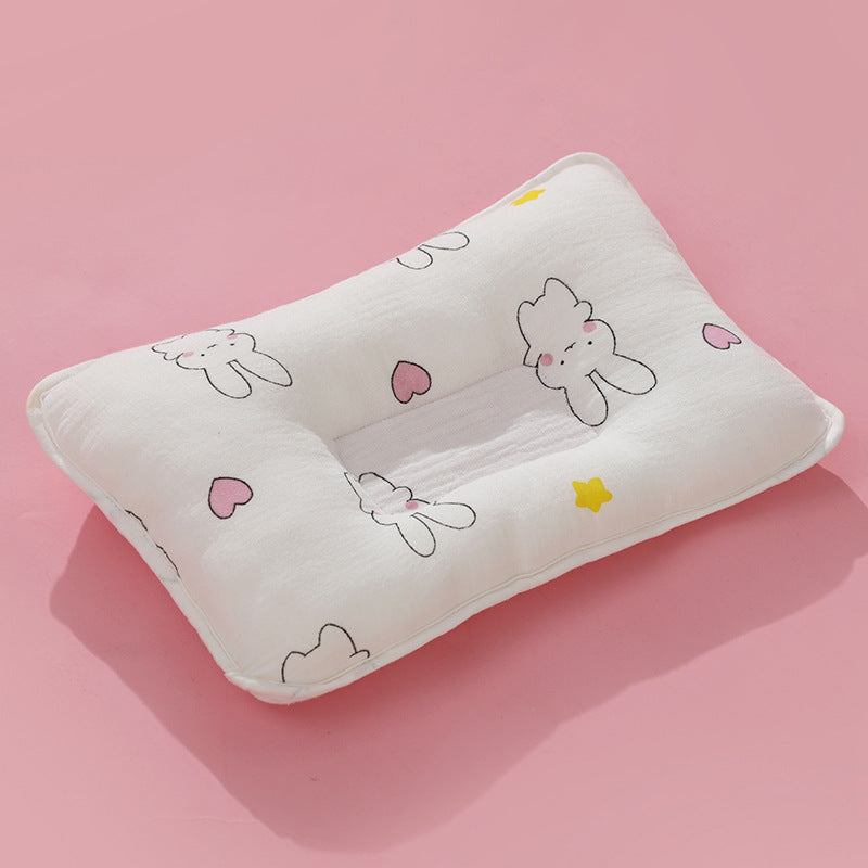 Baby Pillow Neonatal Pillow Shaped Pillow Anti-Offset world linen