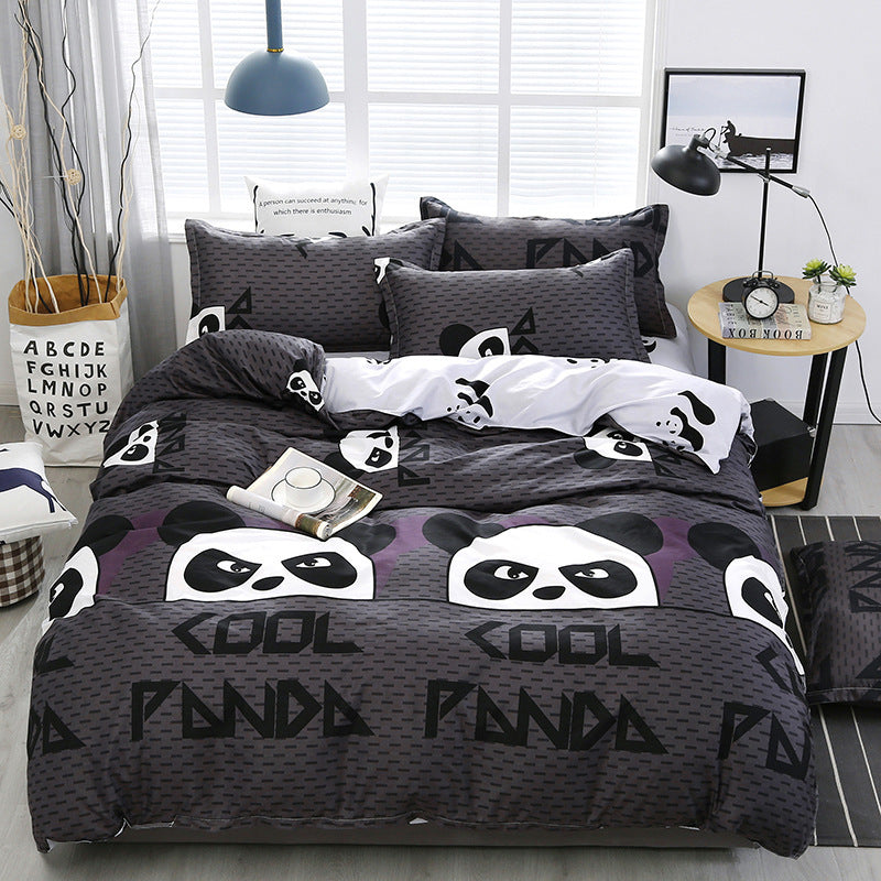 Bedding Four-piece Set Bed Sheet Quilt Cover world linen