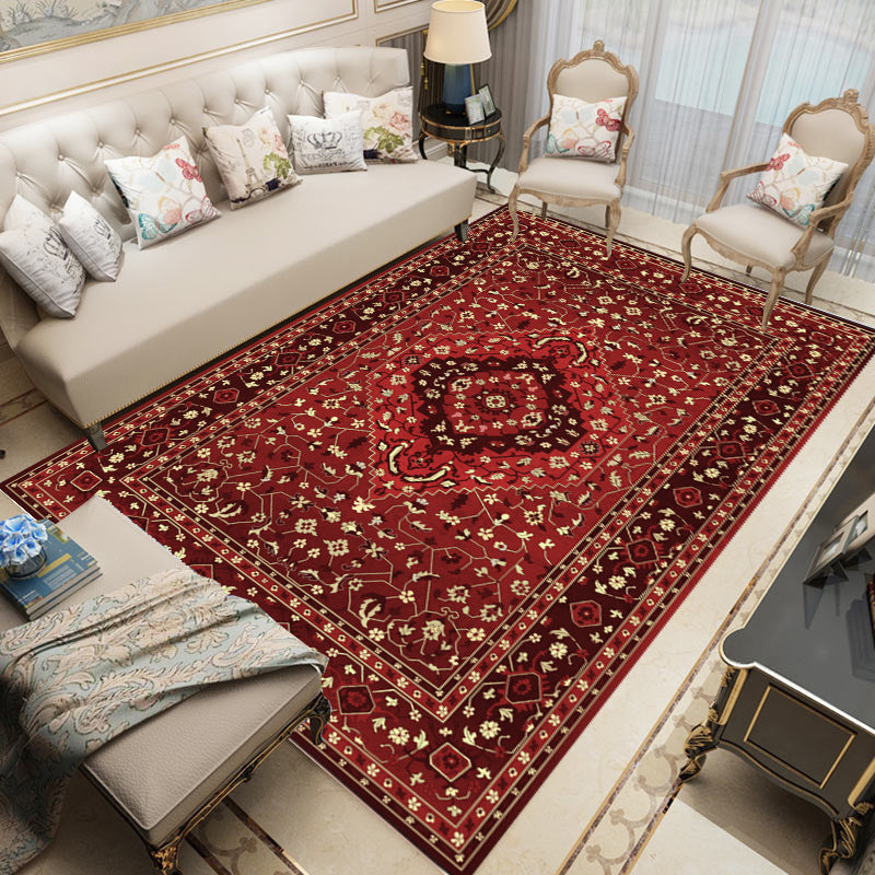 Persian Small Floral Living Room Carpet Turkish-style world linen