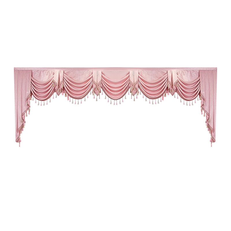 Luxury European Curtains – 2 Panels Embroidered for Bedroom