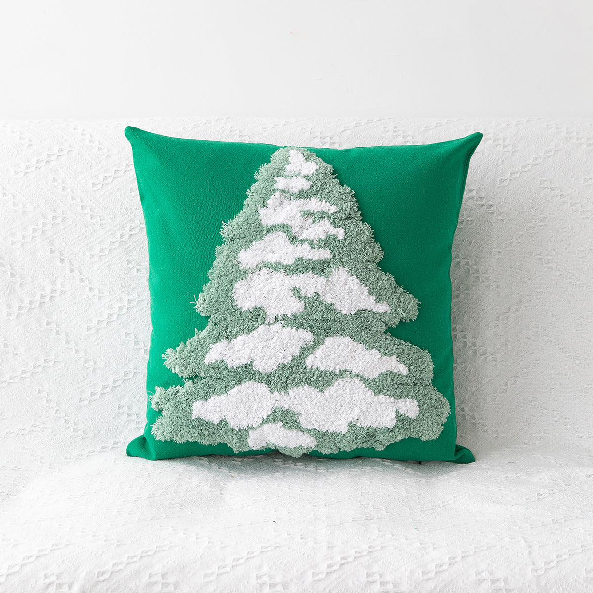 Home Christmas Atmosphere Decorative Pillow Covers world linen