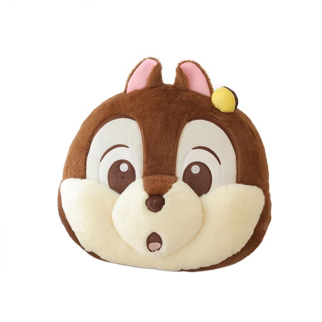 Cartoon Chipmunk Cushion Car Pillow Air Conditioning Blanket world linen