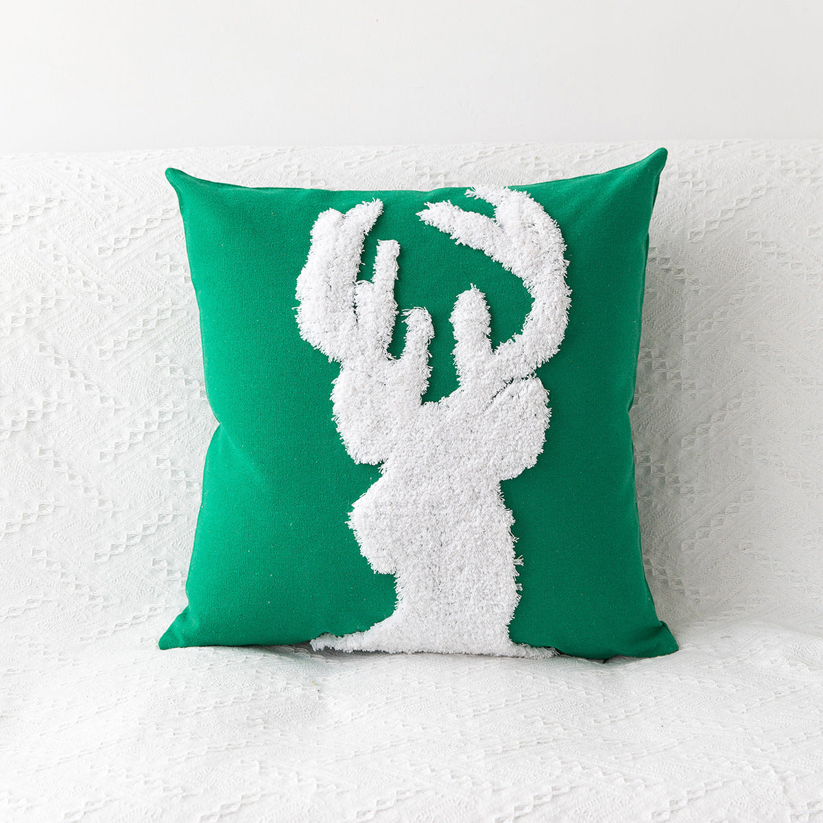 Home Christmas Atmosphere Decorative Pillow Covers world linen