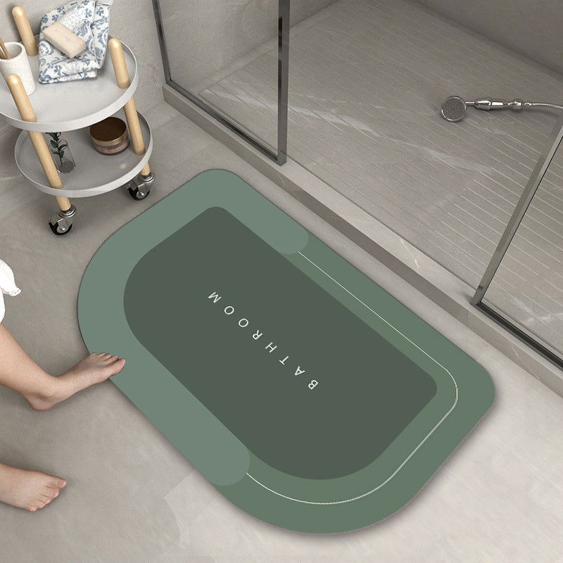 Bathroom Absorbent And Quick-drying Floor Mat world linen