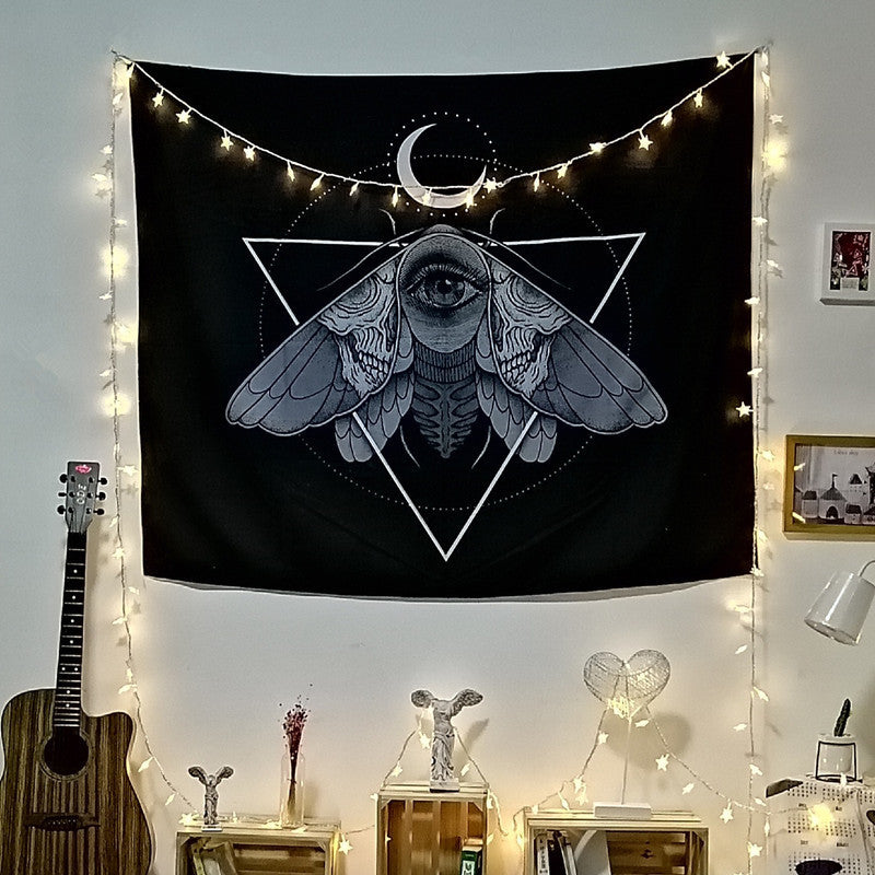 Home Series Printed Home Hanging Cloth Wall Hanging world linen