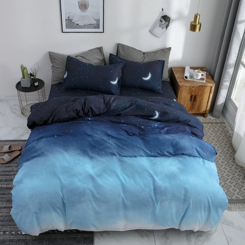Household Pure Cotton Fashion Minimalist Bed Sheets world linen