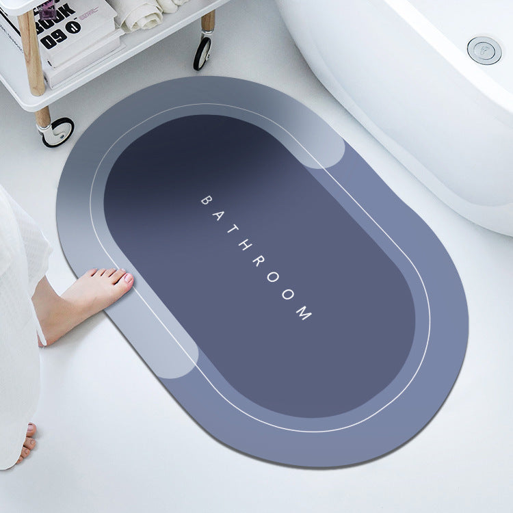 Bathroom Absorbent And Quick-drying Floor Mat world linen